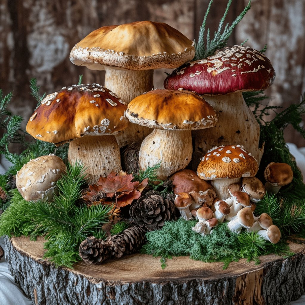 Pulizia dei Funghi Porcini