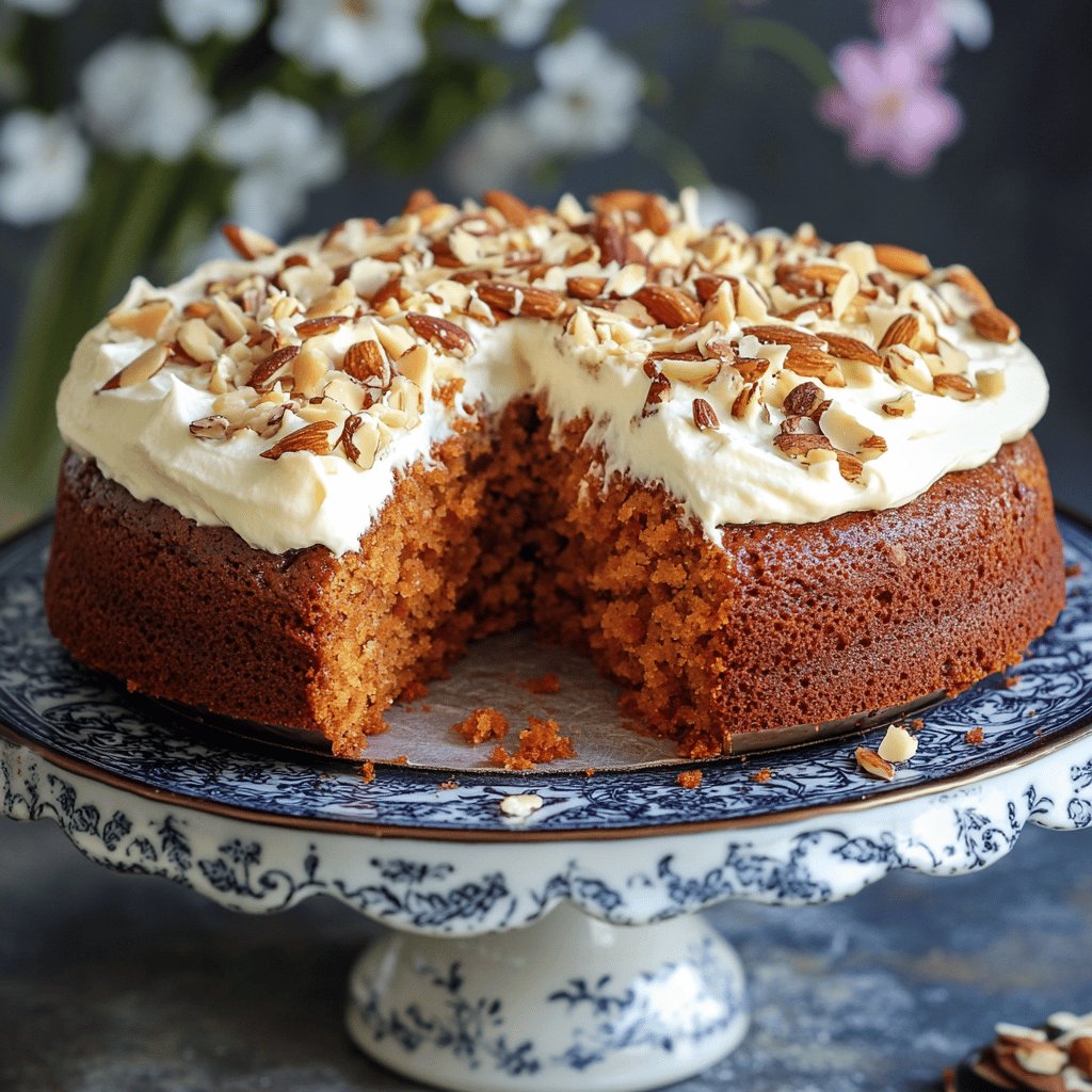 Torta di Carote e Mandorle