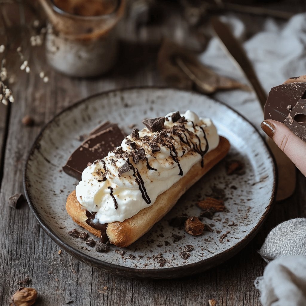 Éclair Crema e Cioccolato