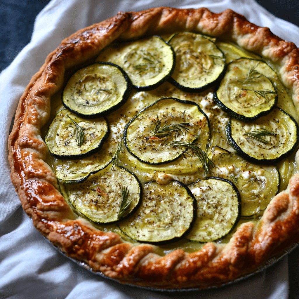 Torta salata di zucchine e ricotta