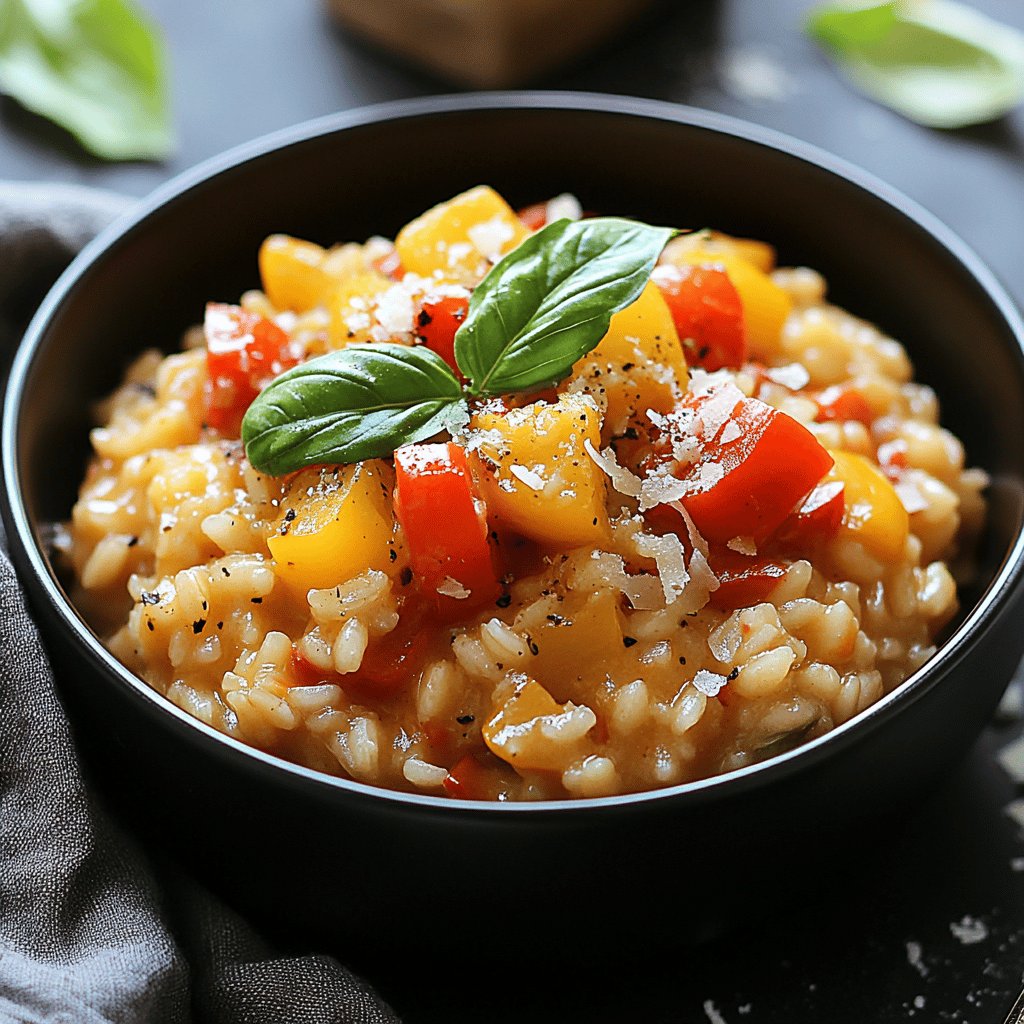 Risotto ai peperoni