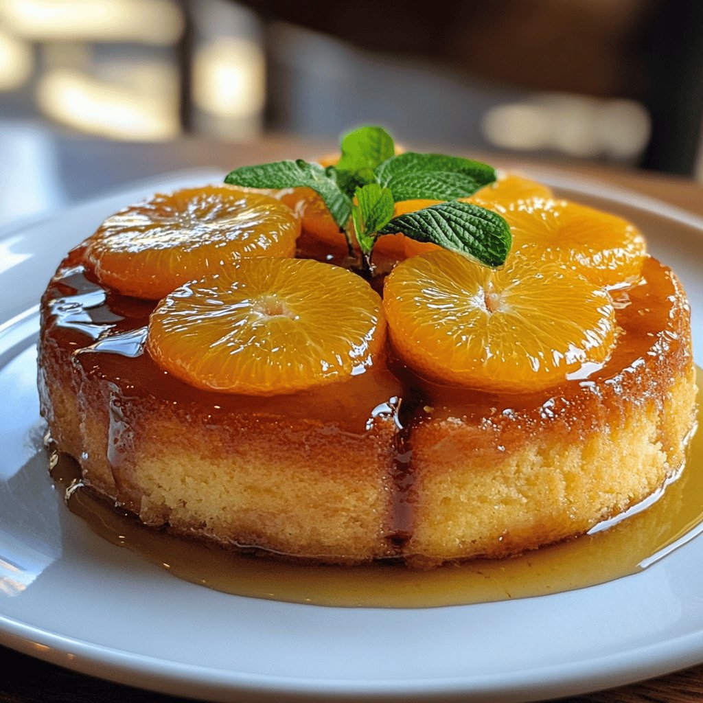 Torta Rovesciata all'Arancia