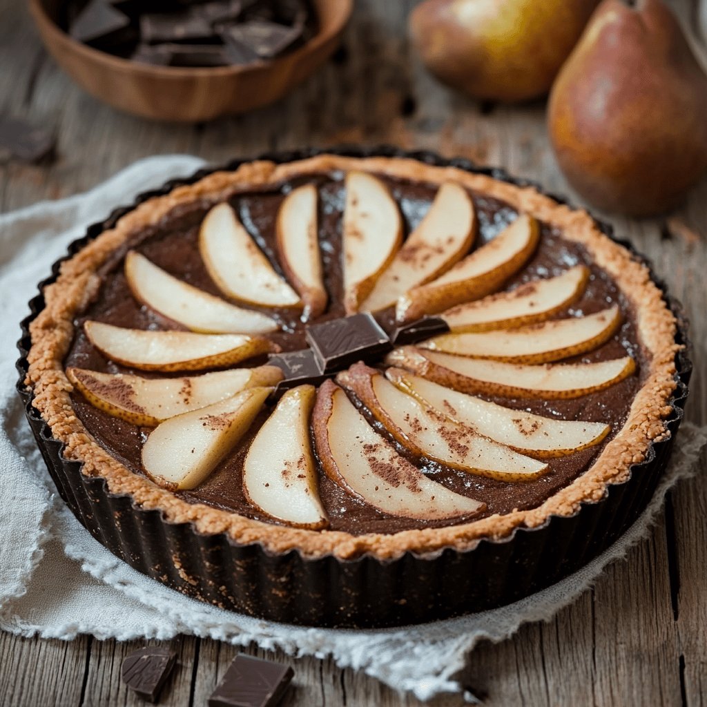 Crostata Pere e Cioccolato