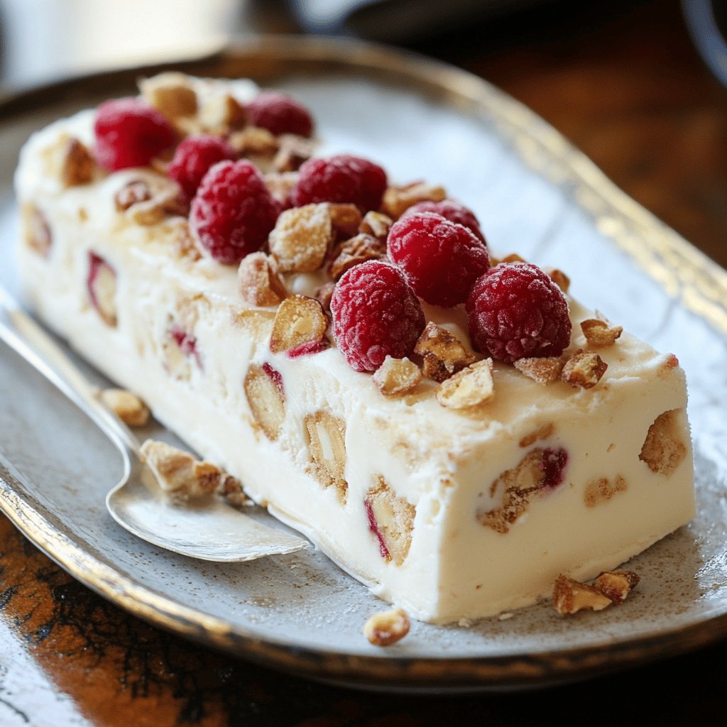 Semifreddo al Torrone