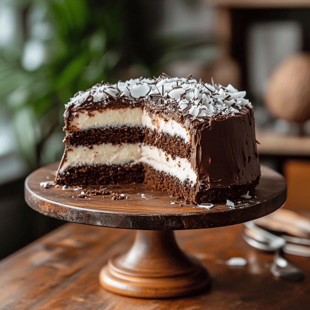 Torta Cocco e Cioccolato