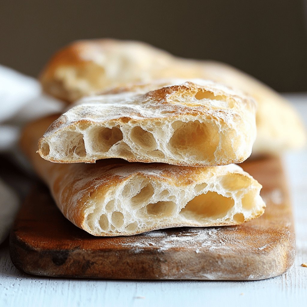 Ciabatta Fatta in Casa