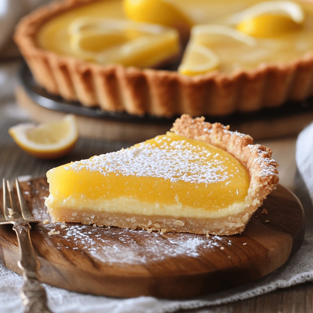 Crostata al limone con frolla all'olio