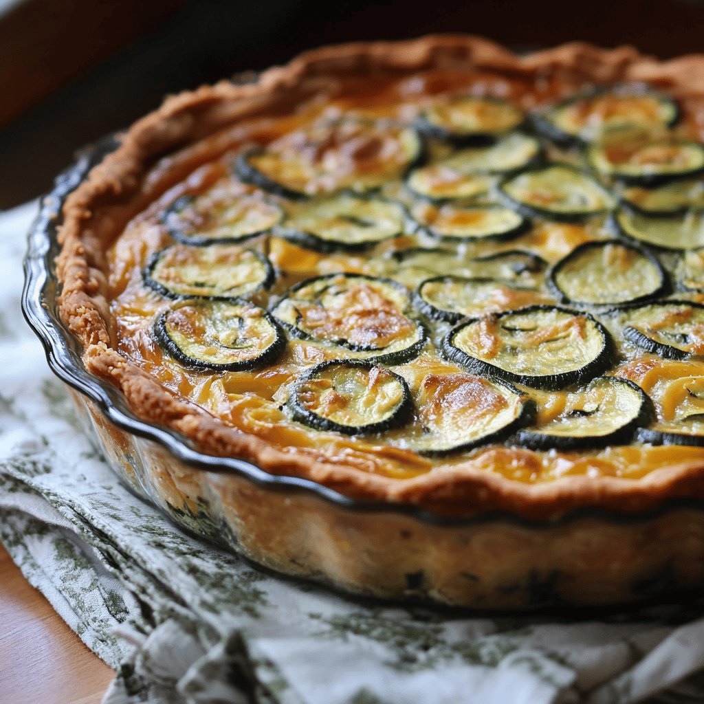 Quiche di Zucchine Trombetta