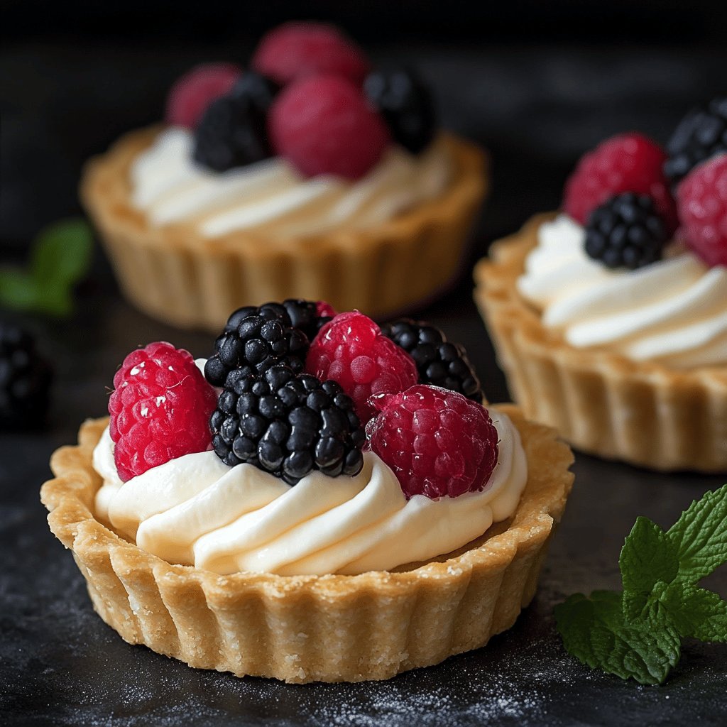 Crostatine alla crema