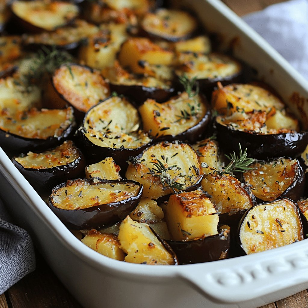 Melanzane e Patate al Forno