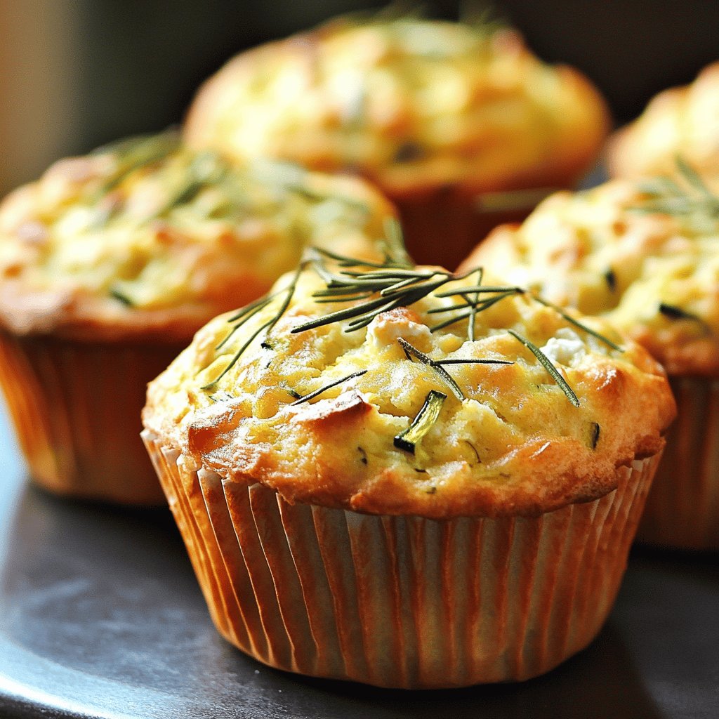 Muffin Salati con Ricotta e Zucchine