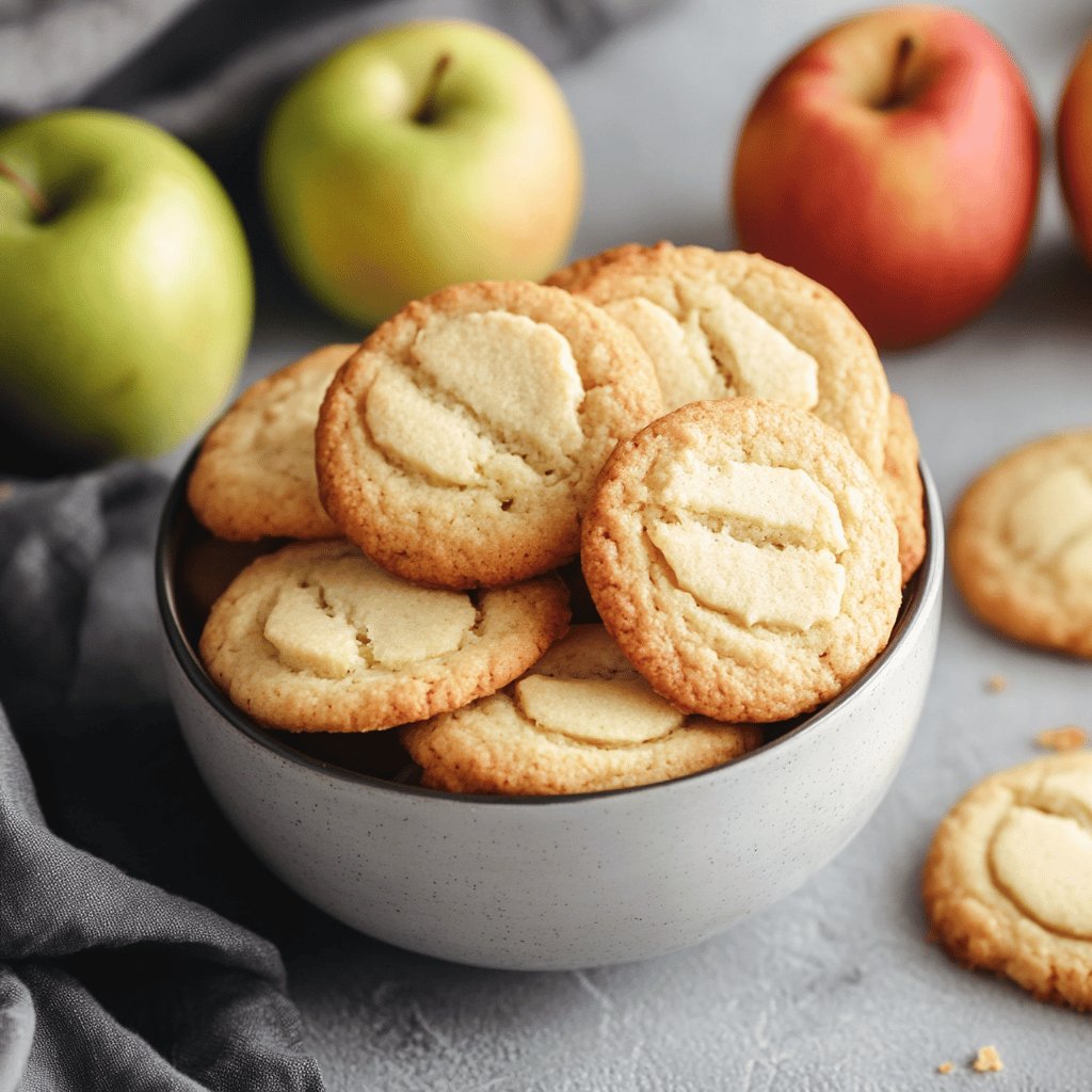 Biscotti alle mele leggeri
