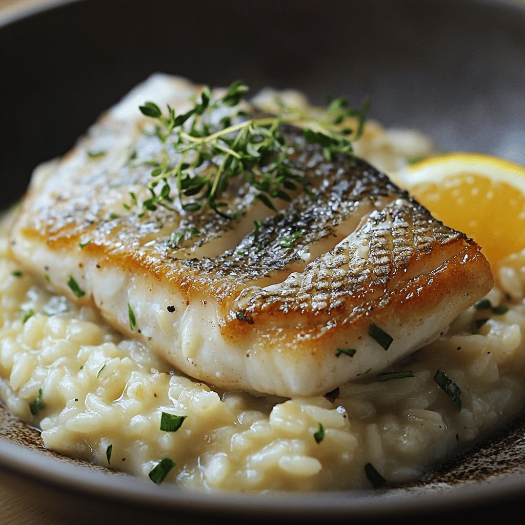 Risotto al Pesce Persico