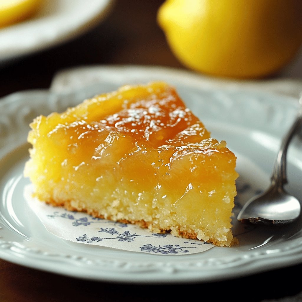 Torta Rovesciata al Limone