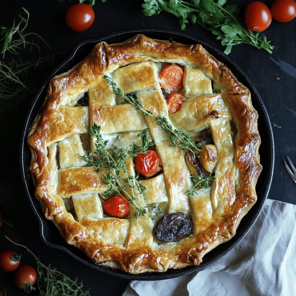 Torta Salata di Verdure in Padella