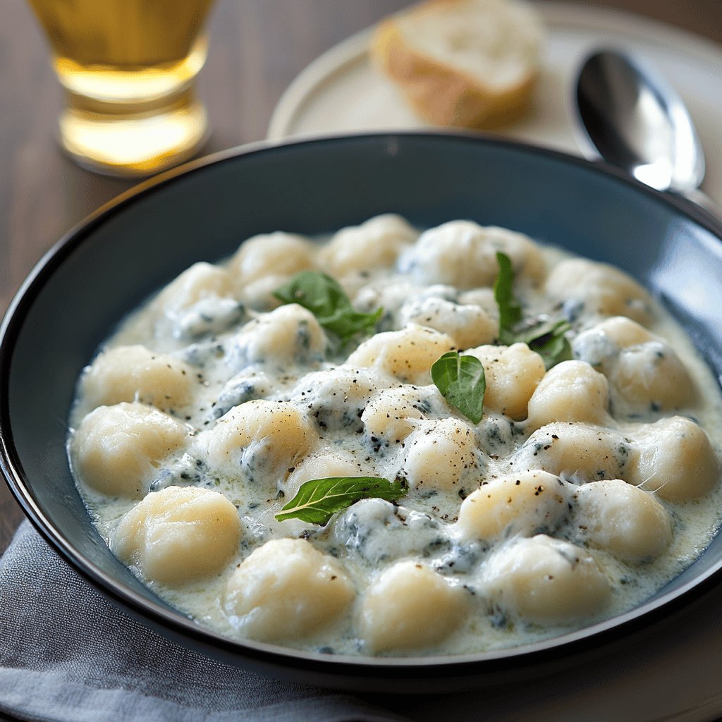 Gnocchi al Gorgonzola