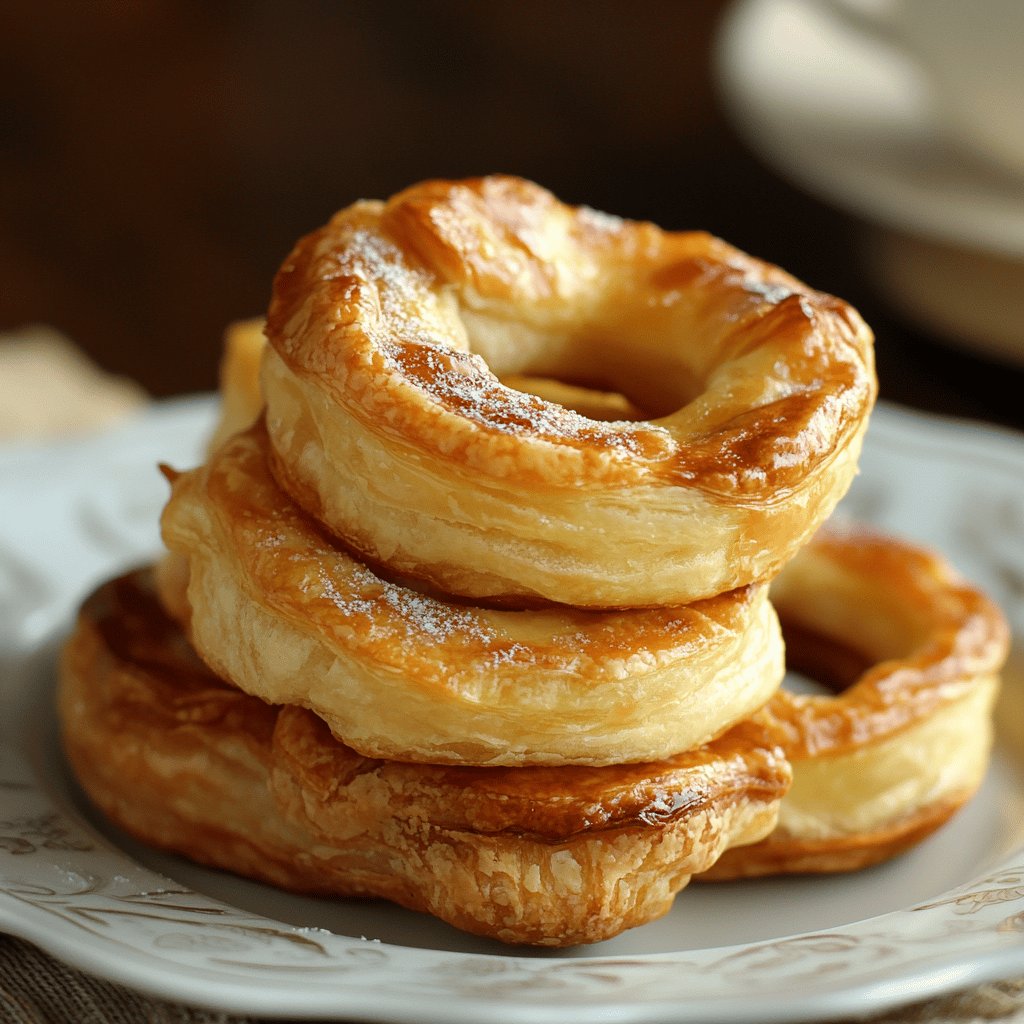 Ciambelle di Mele in Sfoglia