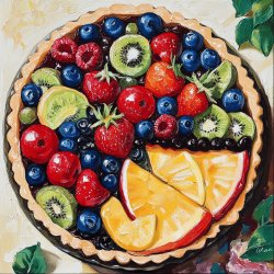 Crostata di Frutta Estiva