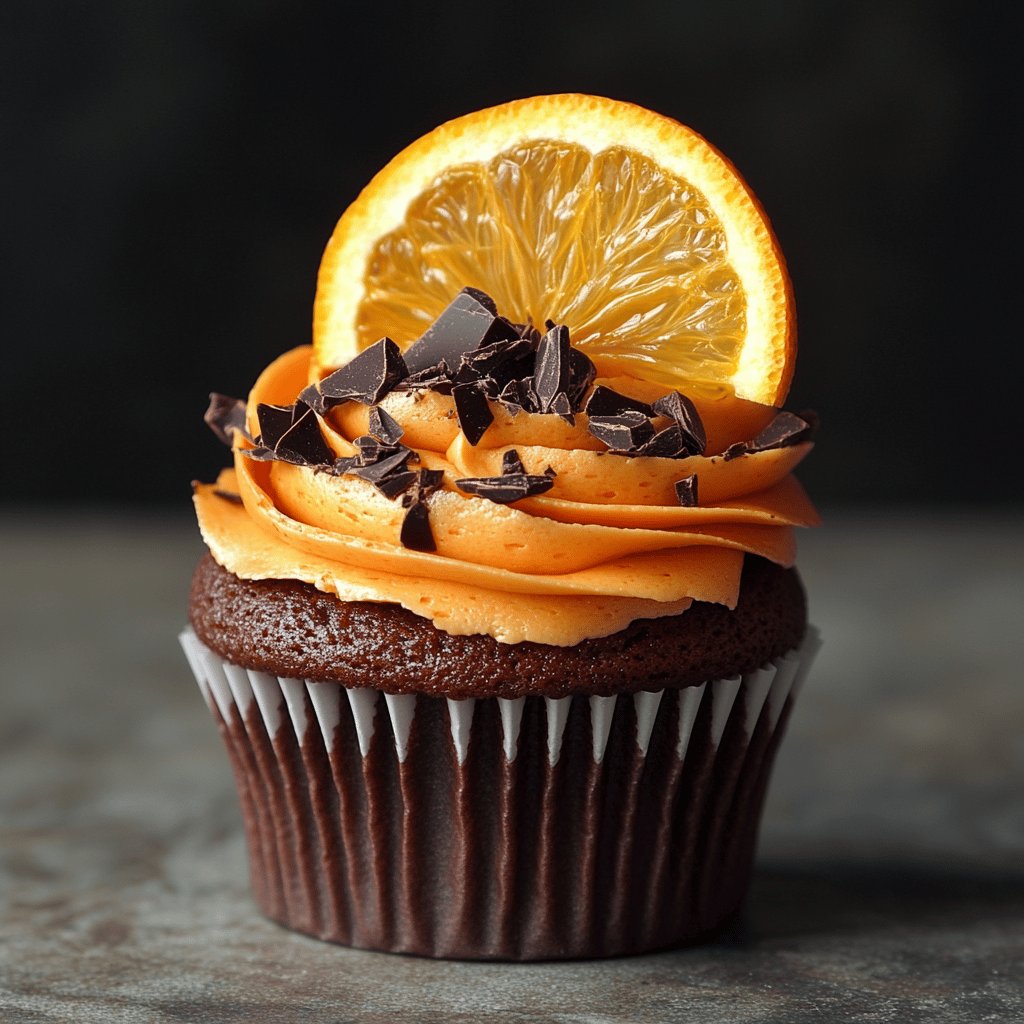 Cupcake Arancia e Cioccolato