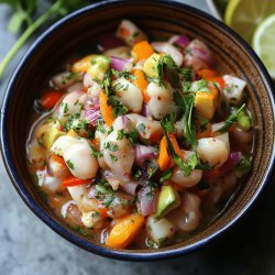 Ceviche PERUANO - Receta paso a paso