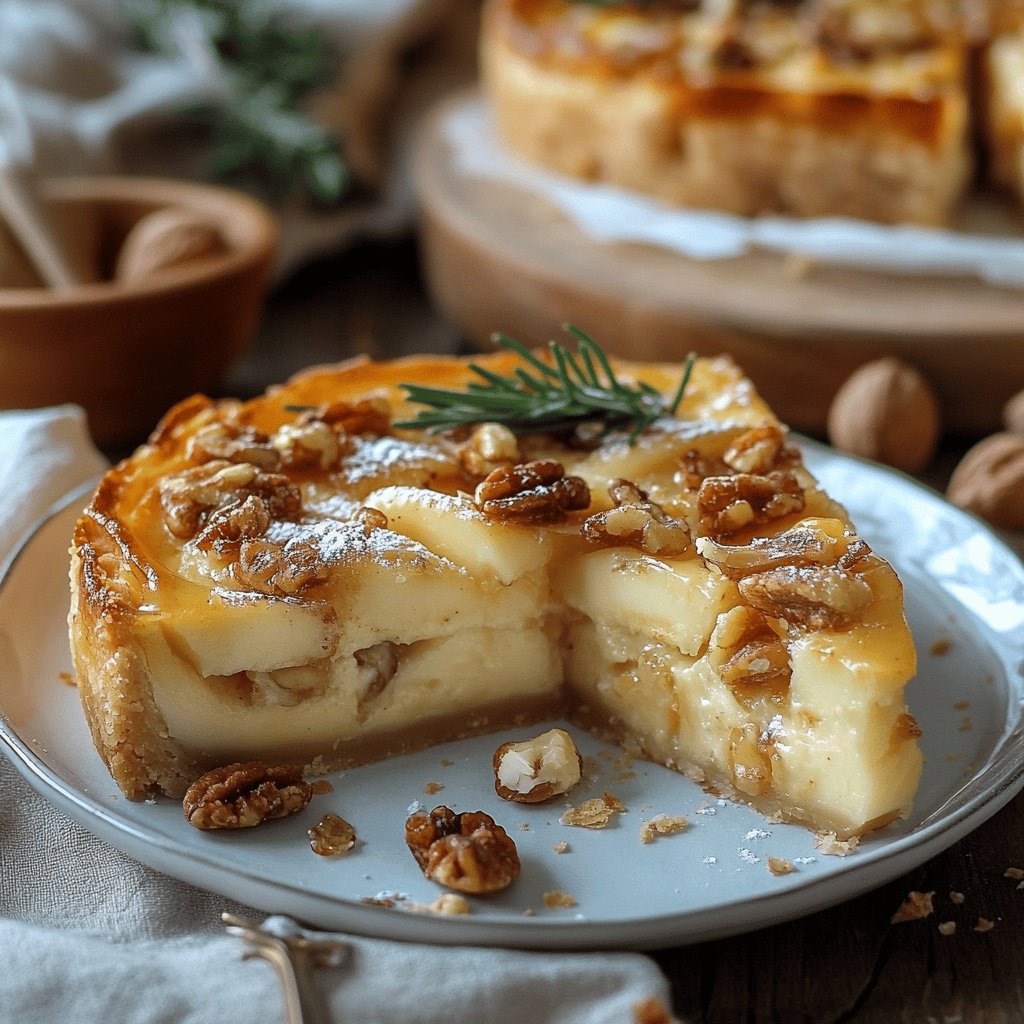 Pastel de zanahoria fácil con nueces