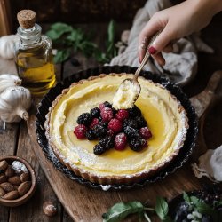 Masa para tarta salada con aceite