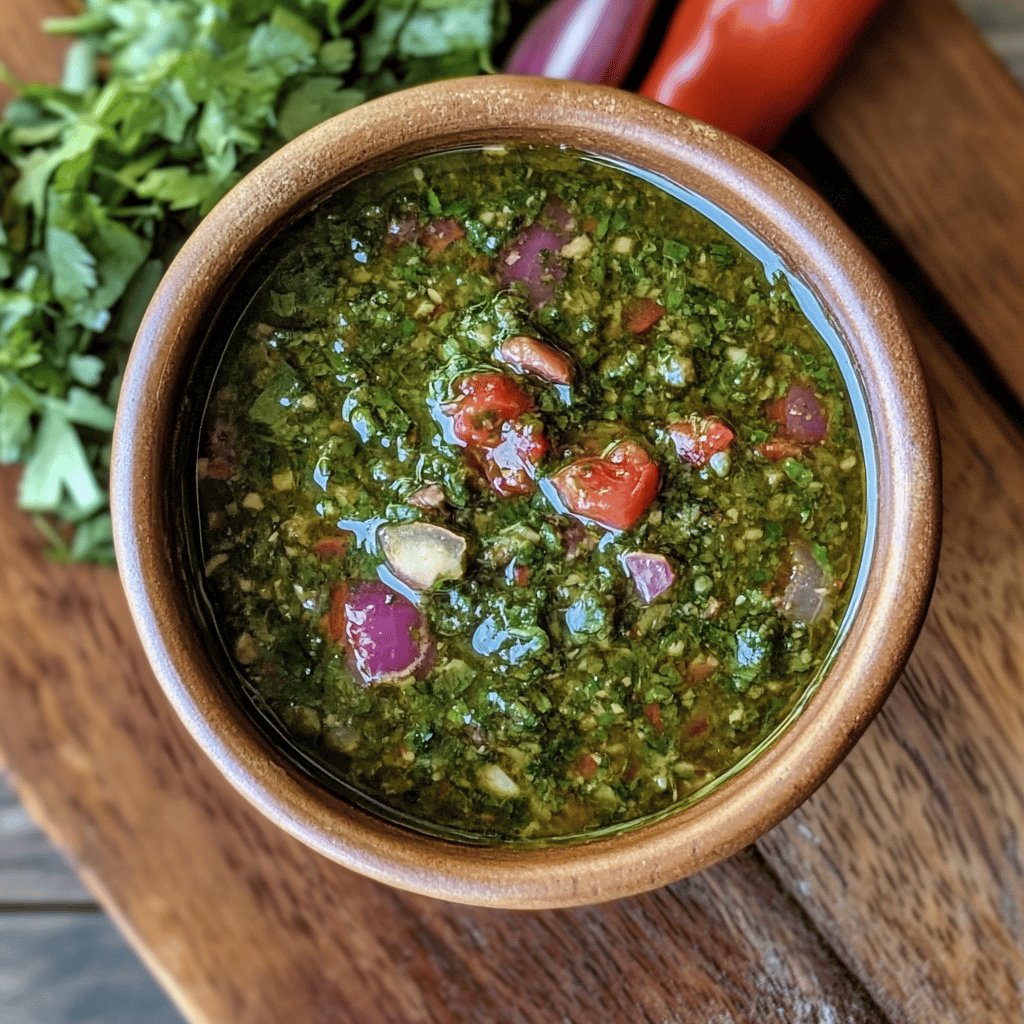 Chimichurri colombiano - Fácil