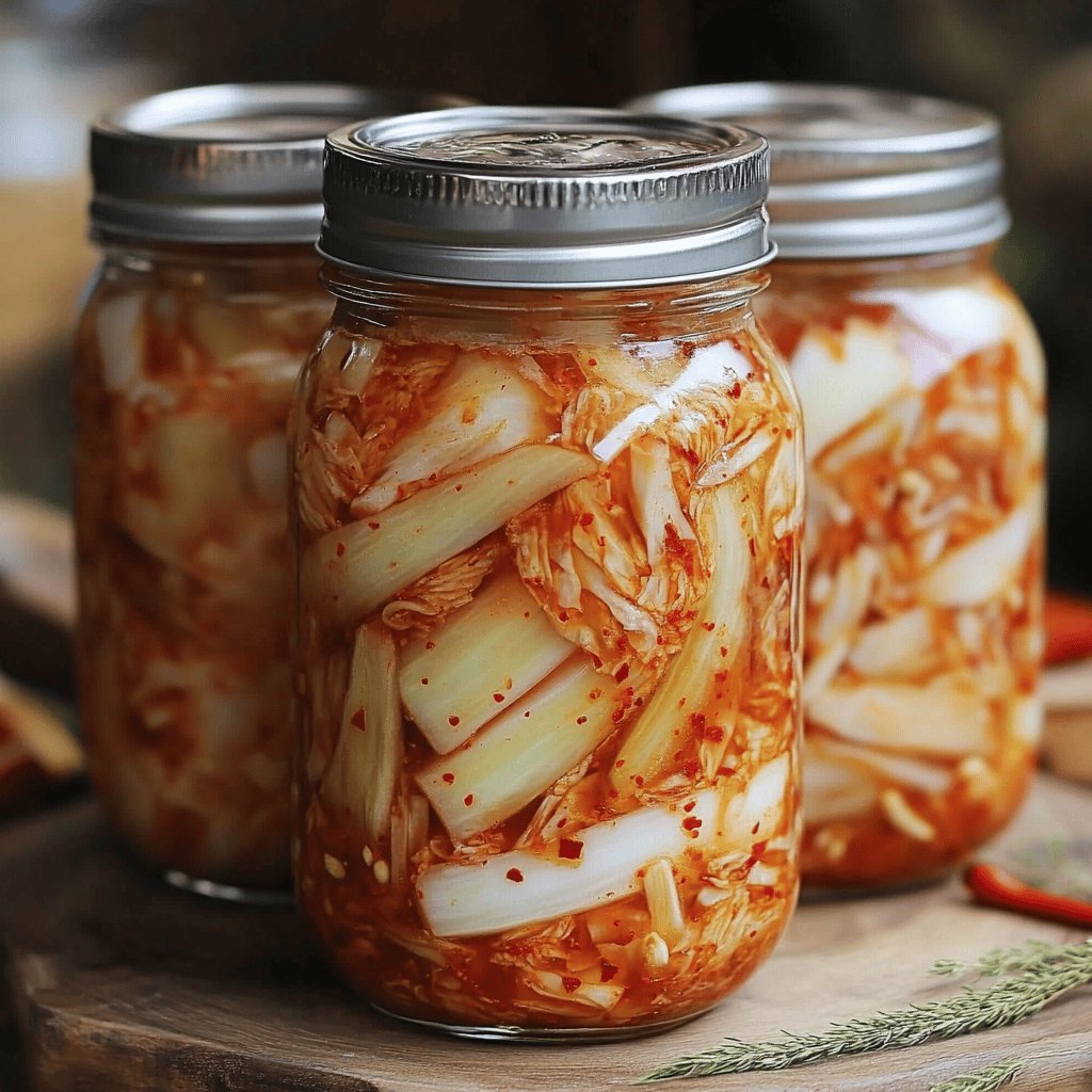 Receta de Kimchi coreano tradicional