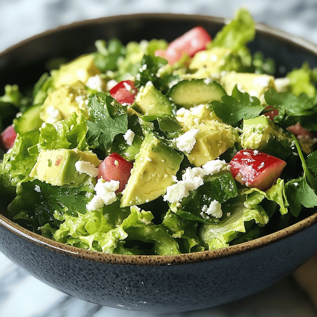 Ensalada verde fácil