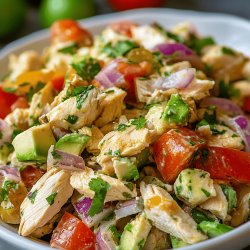 Ensalada de gallina venezolana