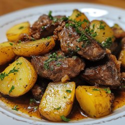 Estofado de carne con patatas