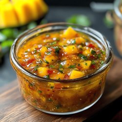 Salsa de MANGO con HABANERO