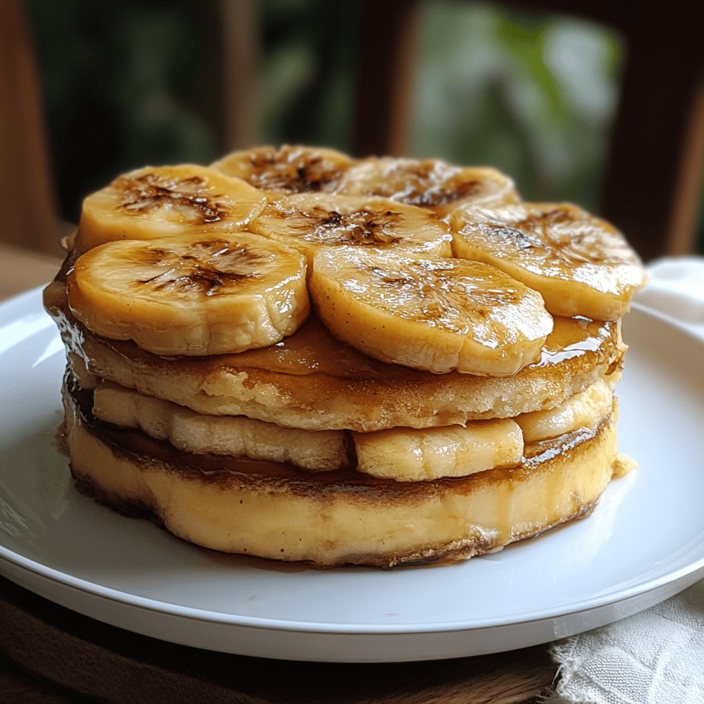 Receta de Torta de plátano venezolana