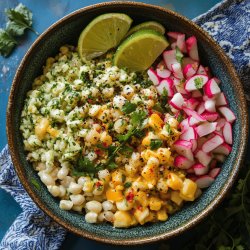 Esquites con Epazote