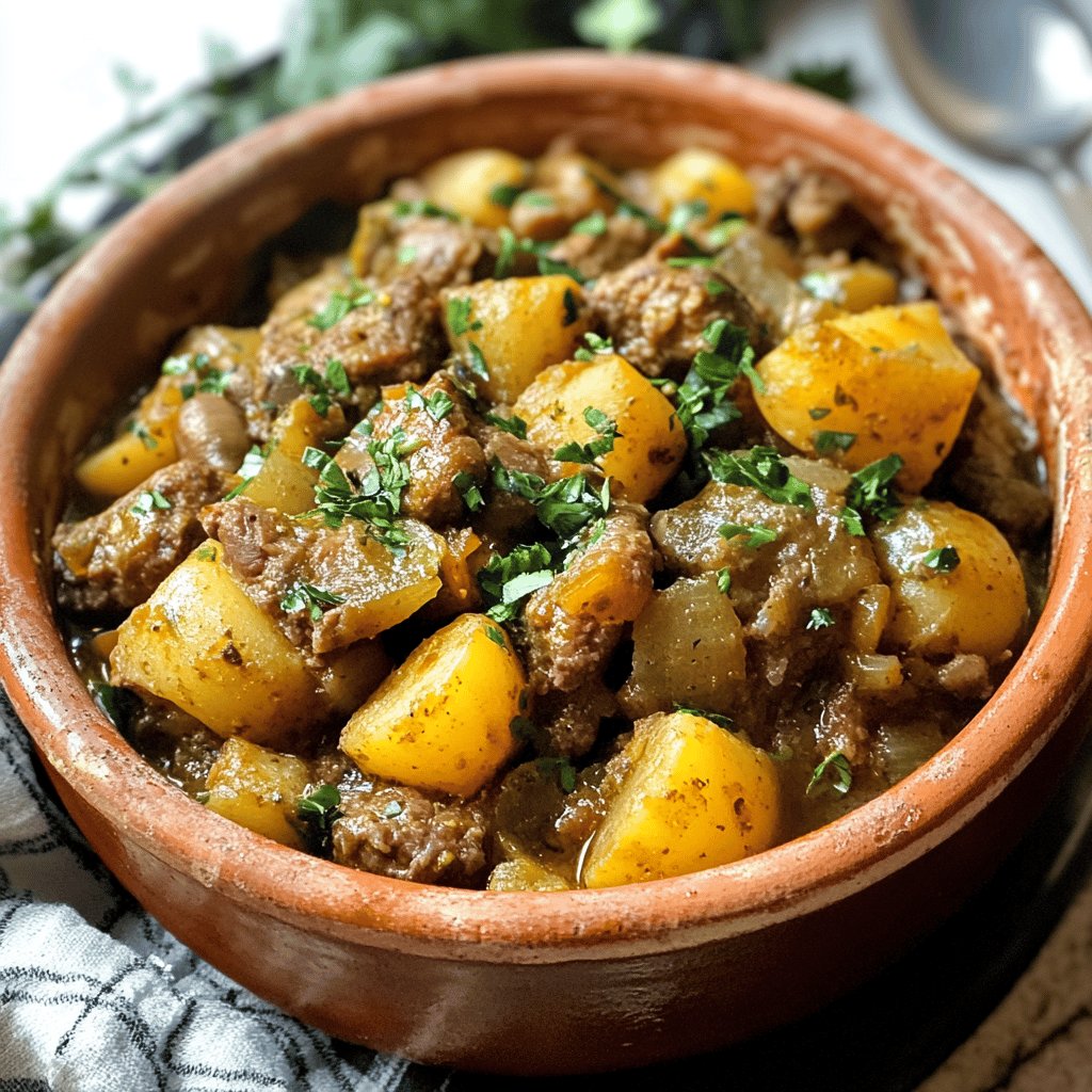 Receta de Potaje de berros canario