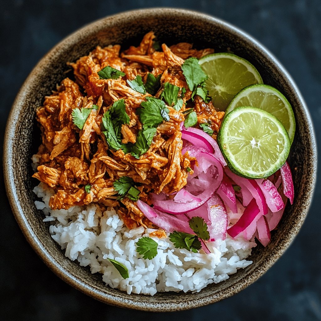 Receta de Cochinita pibil en olla express