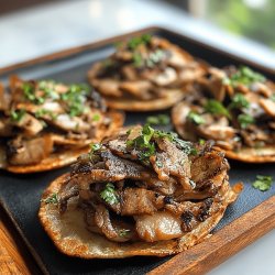 Tostadas de pata de res