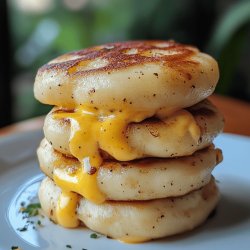 Arepas de yuca con queso - ¡Receta fácil y fit!