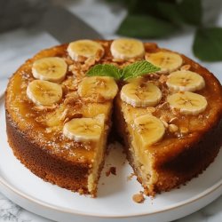 Receta de Torta de banano casera