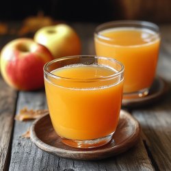 Jugo de manzana fácil