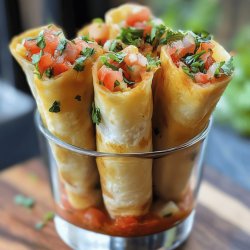 Flautas en vaso - Receta FÁCIL y RÁPIDA