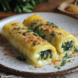 Receta de Canelones rellenos de choclo