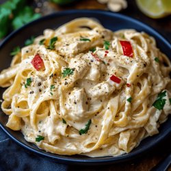 Receta de Fetuccini a la huancaína