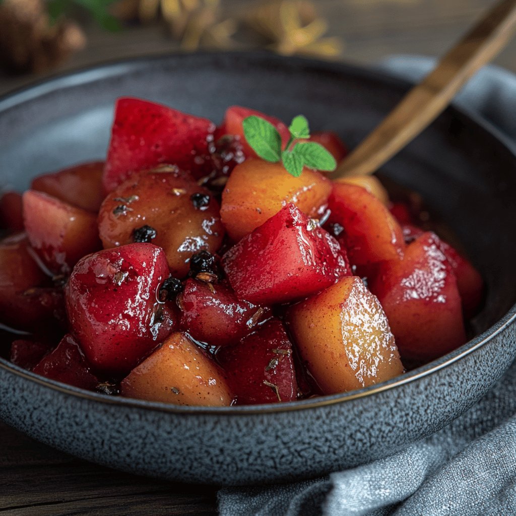 Receta de Manzanas con Chamoy