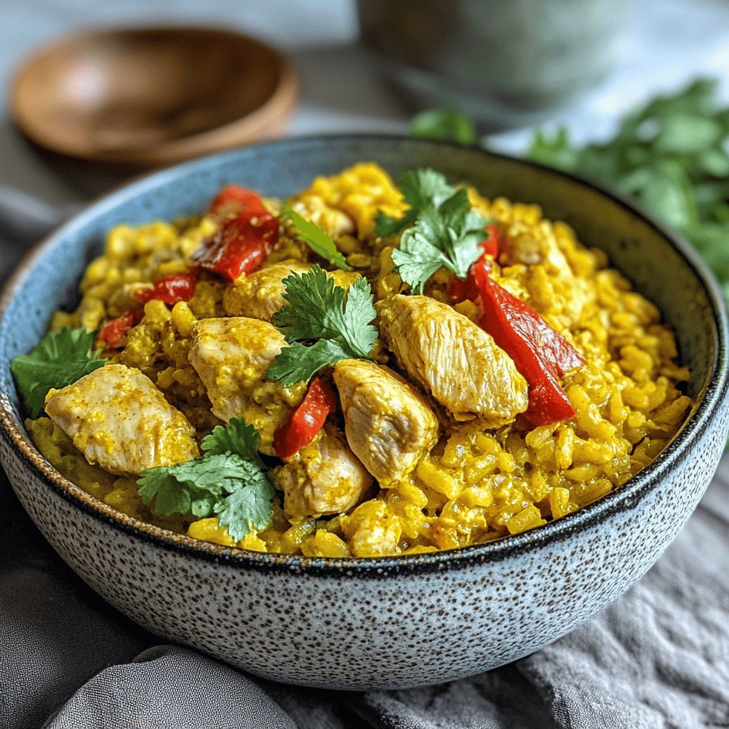 Arroz con Pollo al Curry