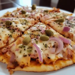 Pizza fugazzeta - Receta FÁCIL