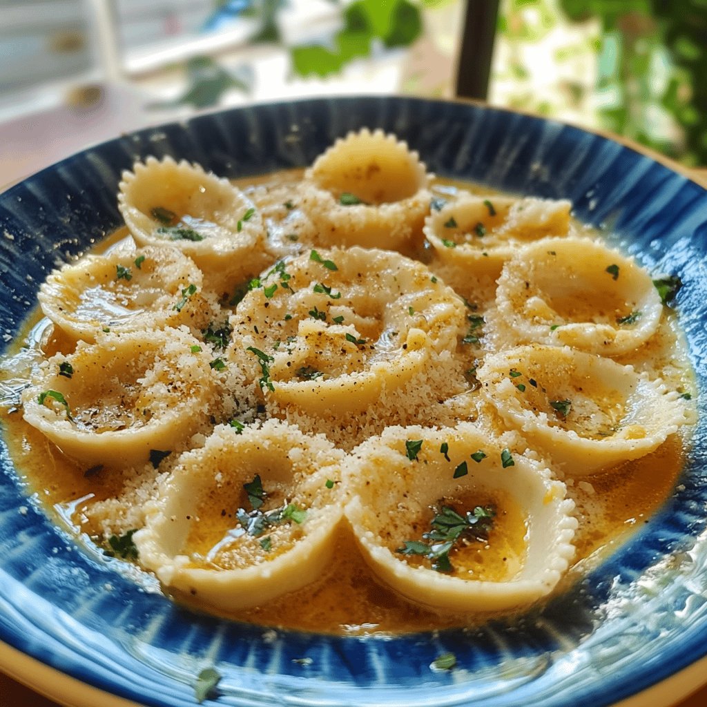 Receta de Conchitas a la parmesana