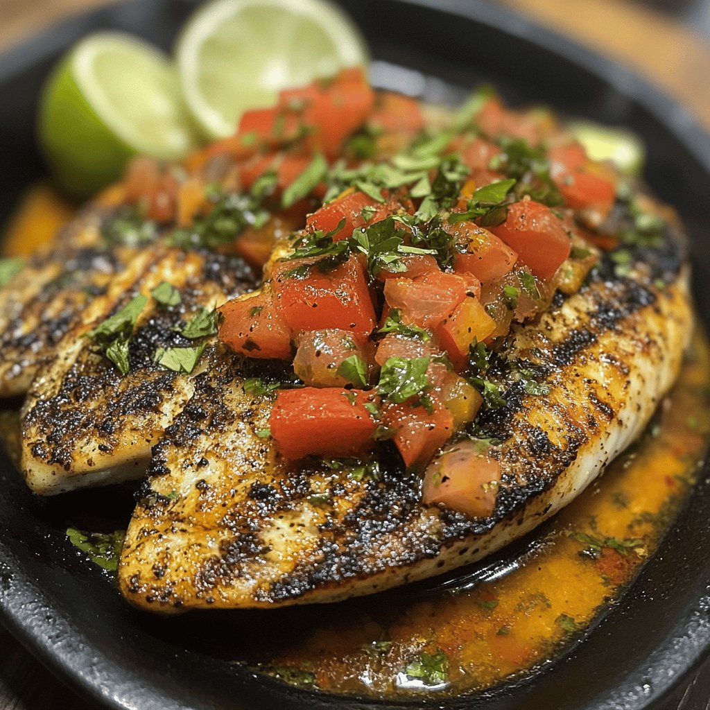 Tilapia a la Plancha