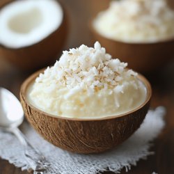 Receta de Budín de Coco con Aceite