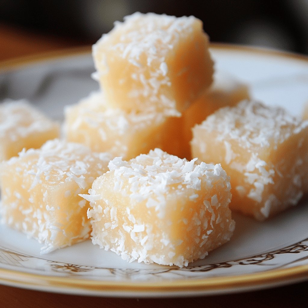 Cocada mexicana - Receta TRADICIONAL